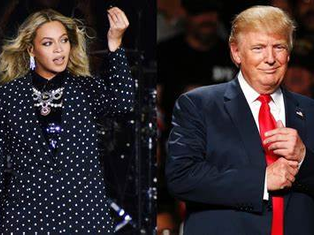 Trump exige investigar a celebridades que apoyaron a Kamala Harris