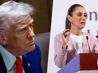 Sheinbaum responde a Trump por el agua
