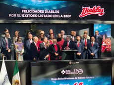 Diablos Rojos: Debutan en la Bolsa Mexicana de Valores