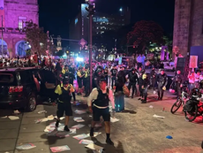 16 atropellados afuera de la Catedral de Guadalajara