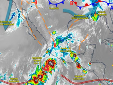 Tormenta Alvin se intensifica en el Pacífico