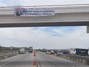 Guanajuato responde con firmeza a bloqueos del crimen organizado