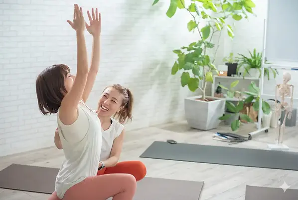 épi studioの美姿勢ボディプログラムの様子