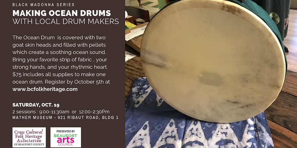 Making Ocean Drums with Sasa and Roland (Session 2)
