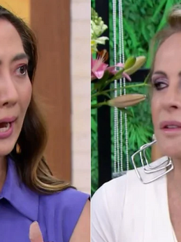 'Que saco!' diz Ana Maria Braga à Ju Massaoka 'Mais Você'