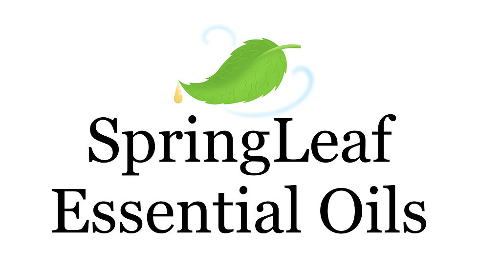 "Spring Leaf Essential Oils" Logo