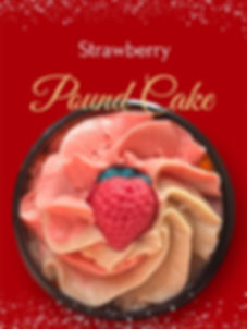 Strawberry Pound Cake 