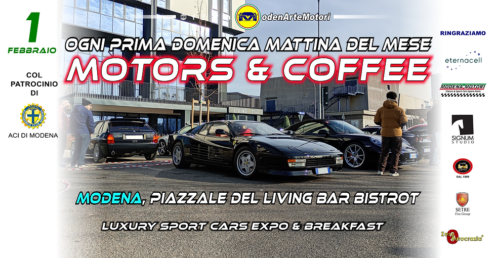 MOTORS COFFEE 2026 locandina - bis
