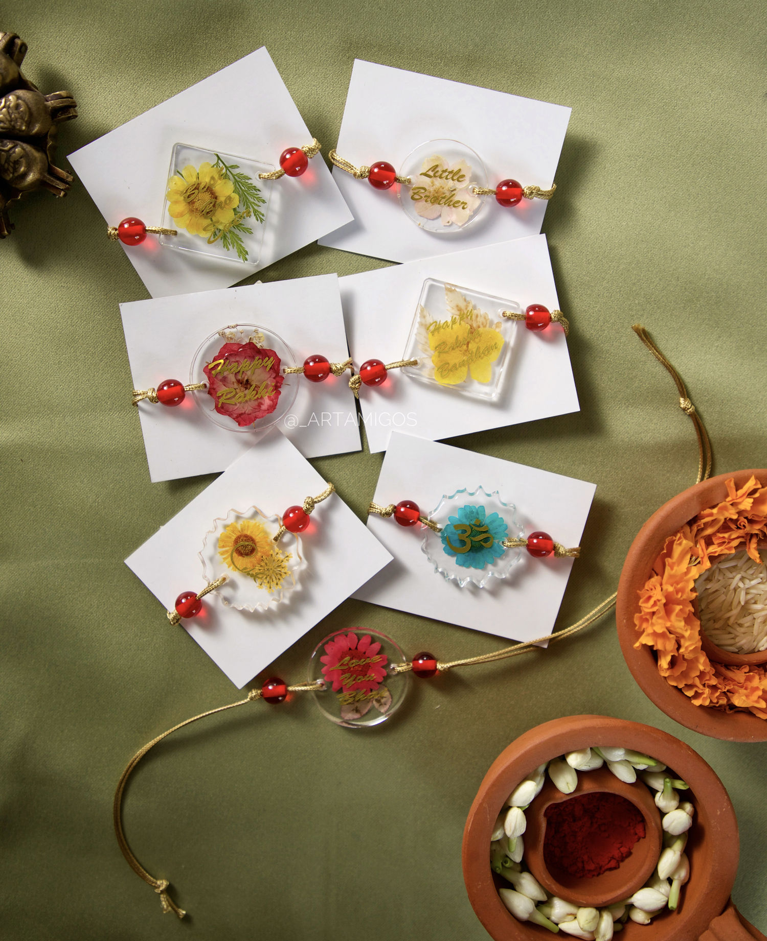 Resin Rakhi