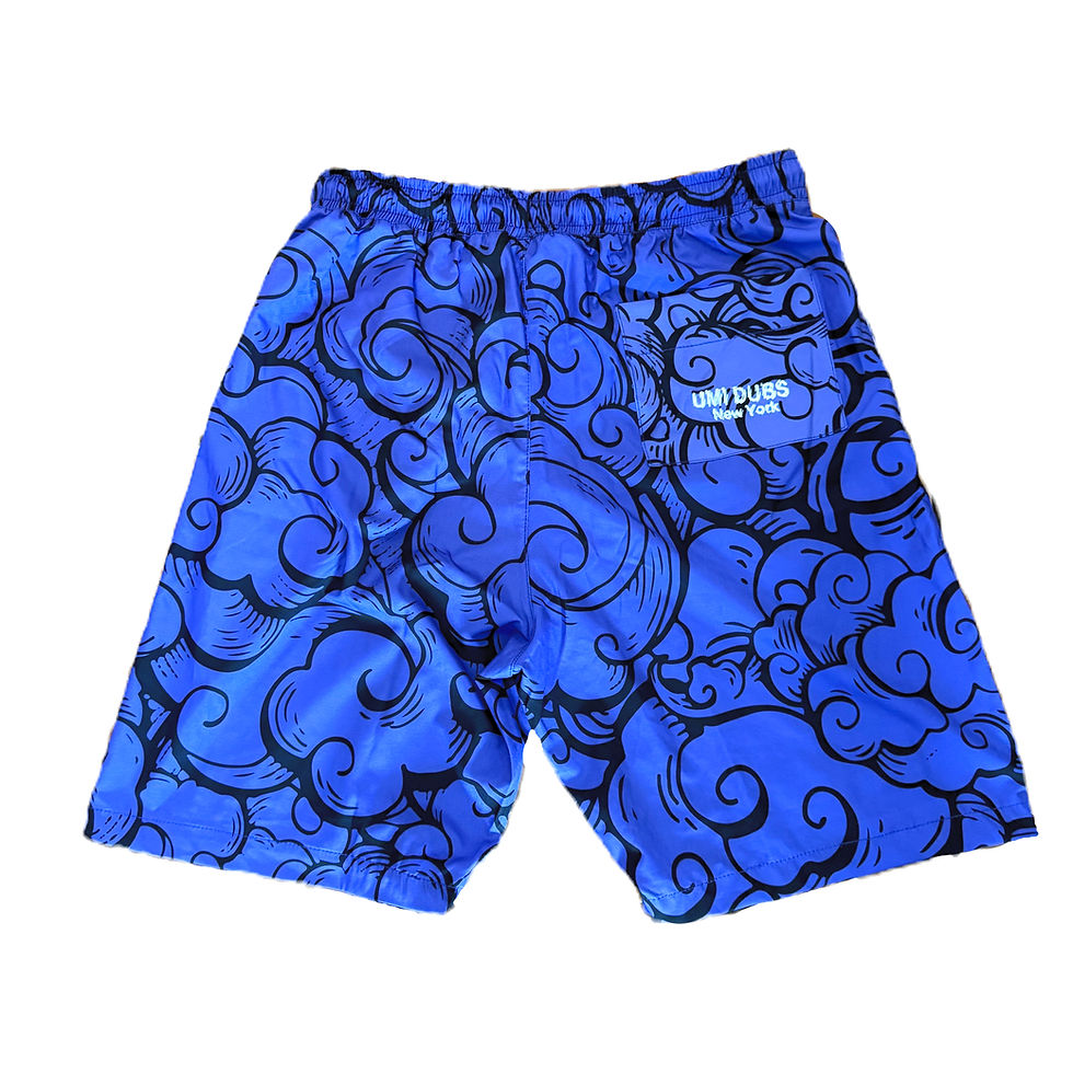 Thumbnail: Main Street Ave. Walking Shorts | Purple Clouds