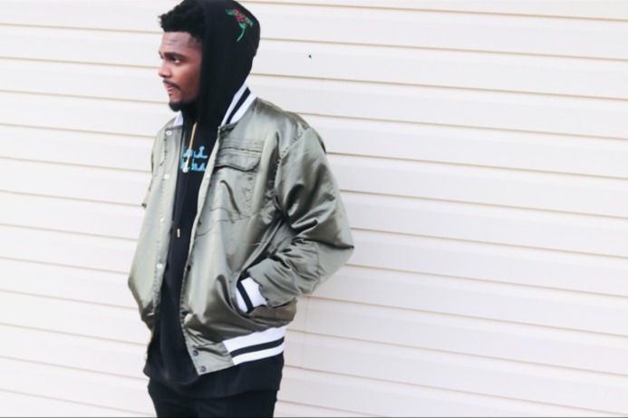 Thumbnail: BearTrap Bomber Jacket - Mk1 | Olive Satin