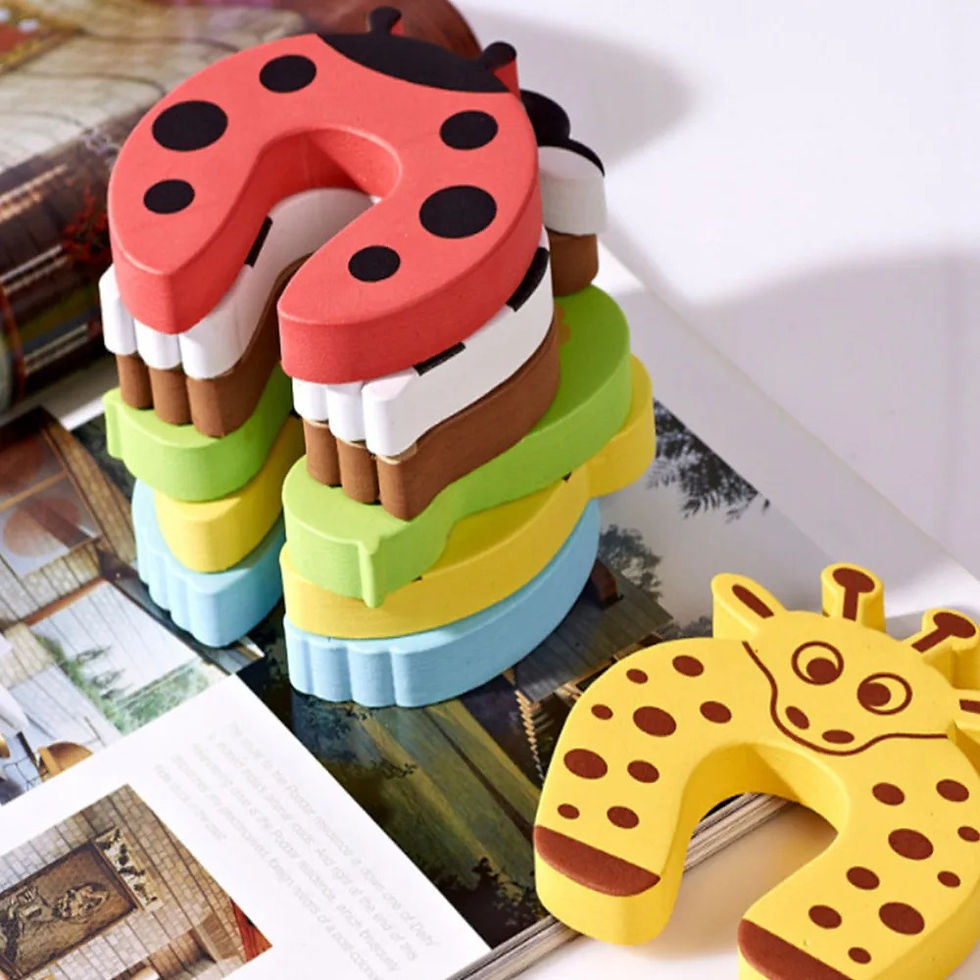 Miniatura: 1 Topes de puerta de Animal de dibujos animados para niños
