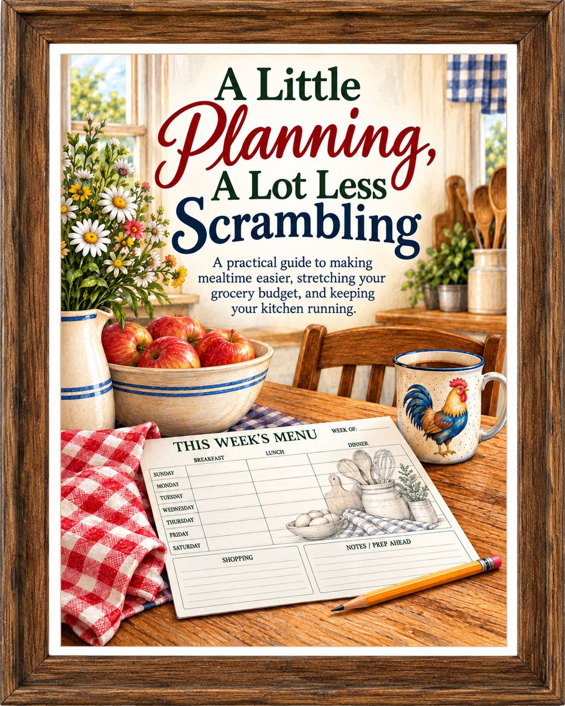 Weekly Menu Planning