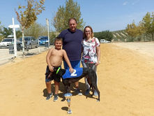 "Los galgos son una pasión desde niño y ahora familiar"