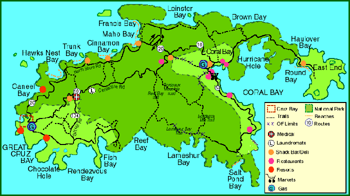 map-of-st-john-beaches
