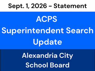 School Board Statement: Update on the Superintendent Search
