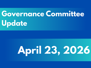 04.23.26 Governance Committee Update