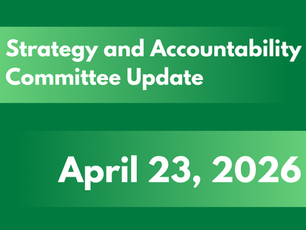 04.23.26 Strategy and Accountability (S&A) Update