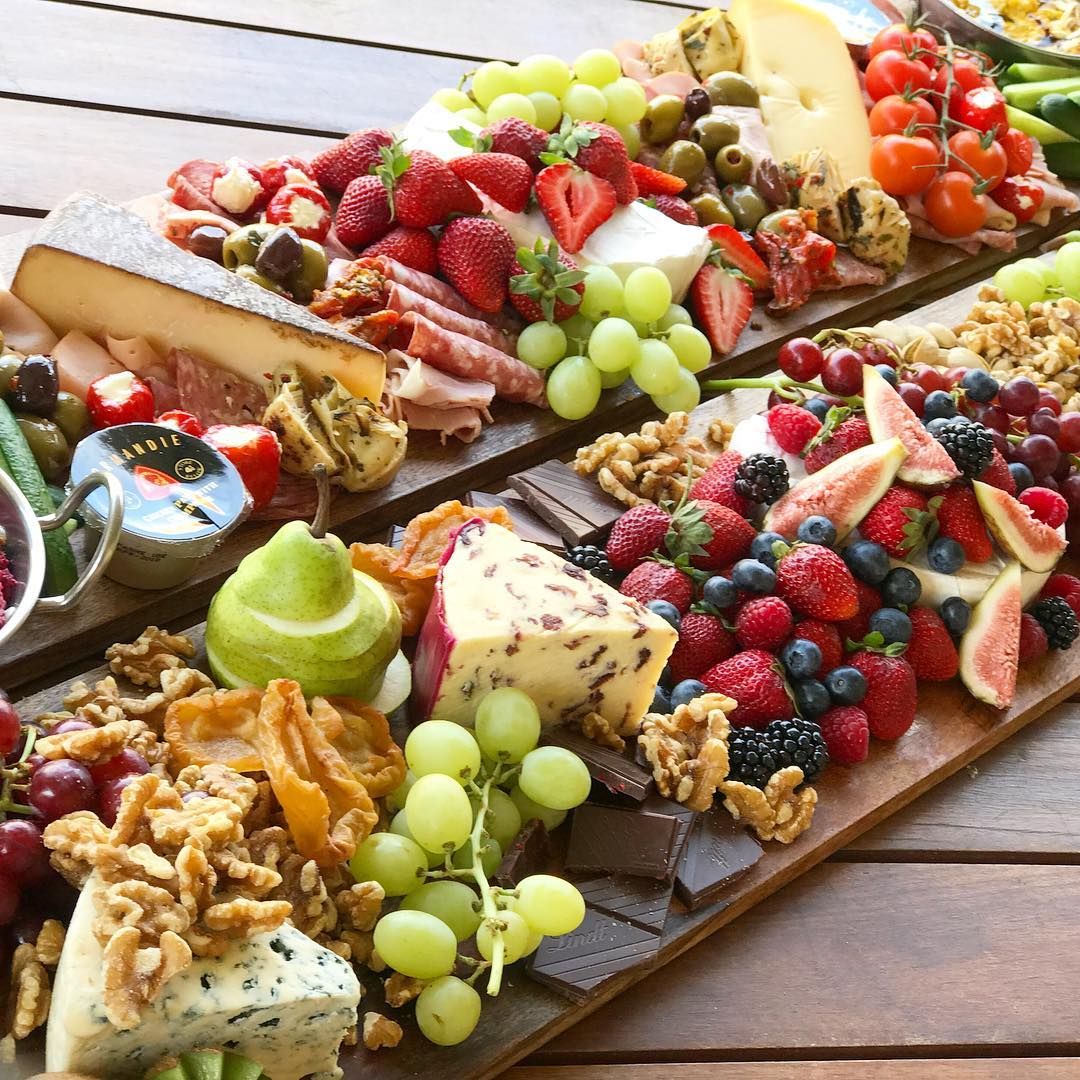 Arranged Food and Objects