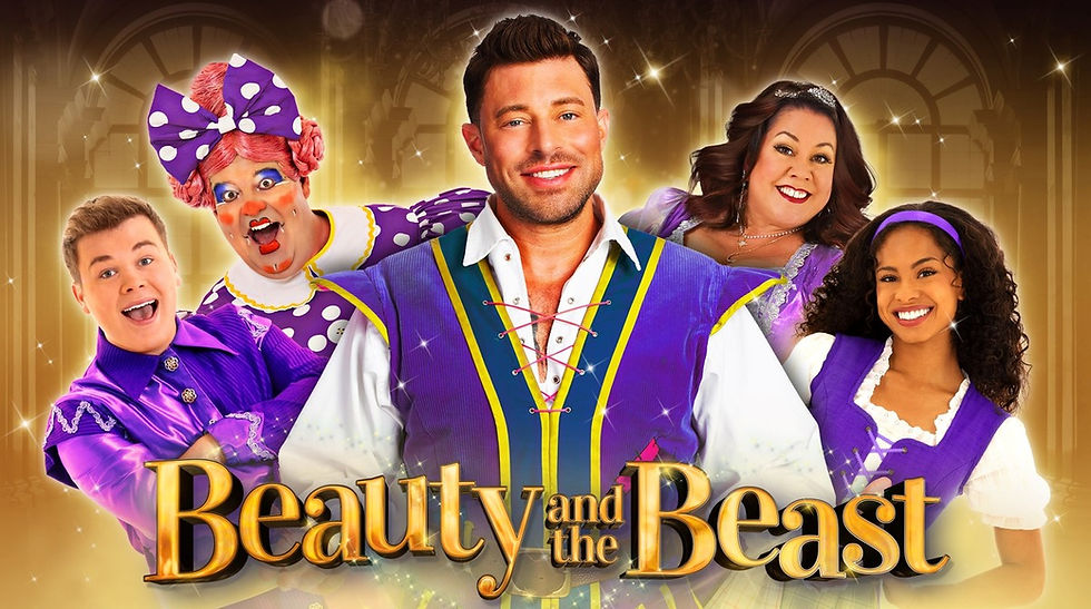 BEAUTY AND THE BEAST SHEFFIELD LYCEUM PANTO ARTWORK