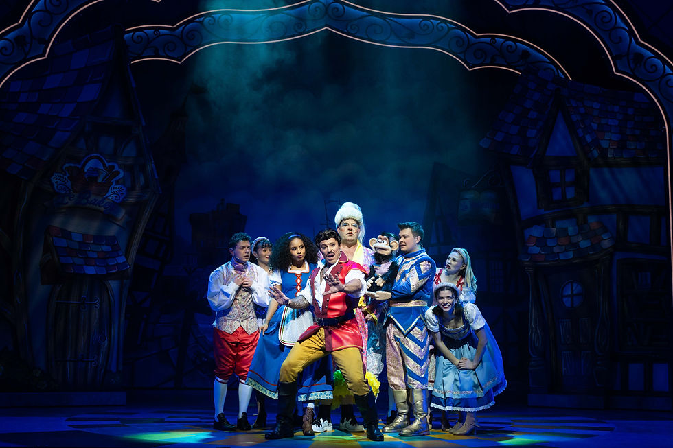 The Company of Beauty and the Beast. Photo by Sam Taylor.