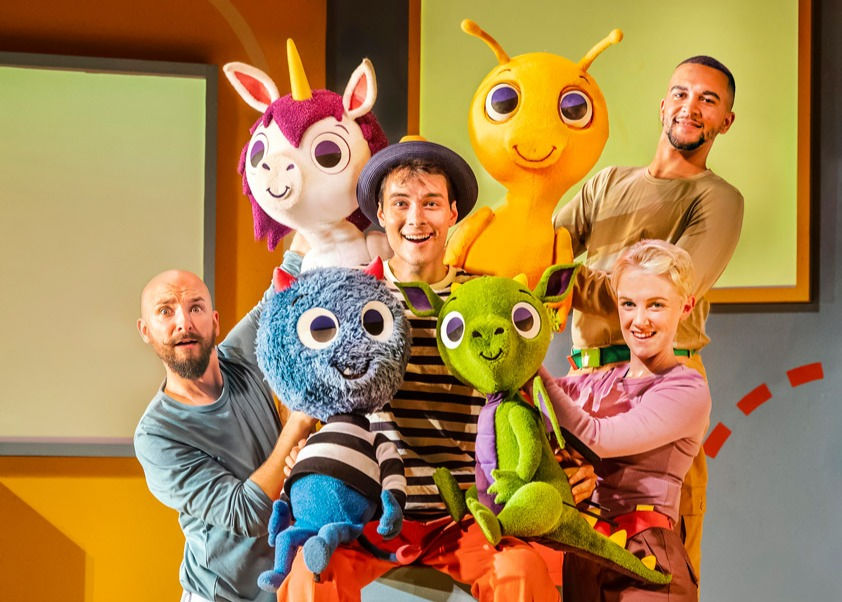 there's a monster in your show production shot