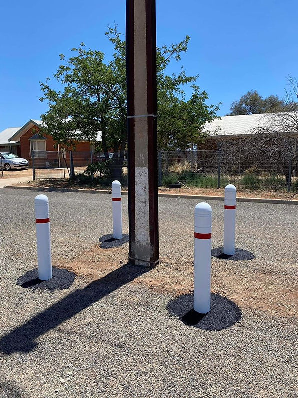 Gerard energy absorbing Bollard Adelaide.jpg