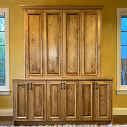 Raised Panel Living Room Entertainment Center
