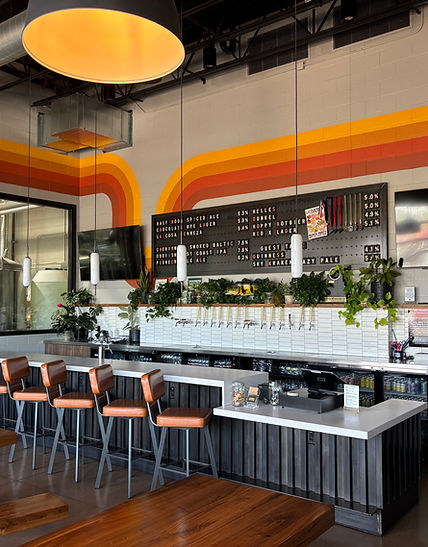 Littleton Brewing Company Custom Commercial Bar Back Casework.JPG