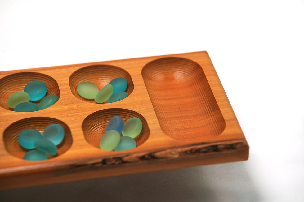 Thumbnail: Mancala Board, Chakte Viga Wood, 19"