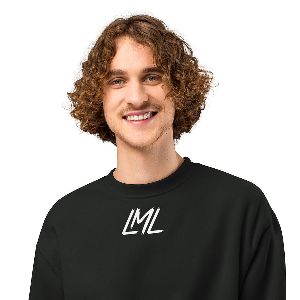 Thumbnail: Oversized LML Clothing  Heavyweight Sweatshirt