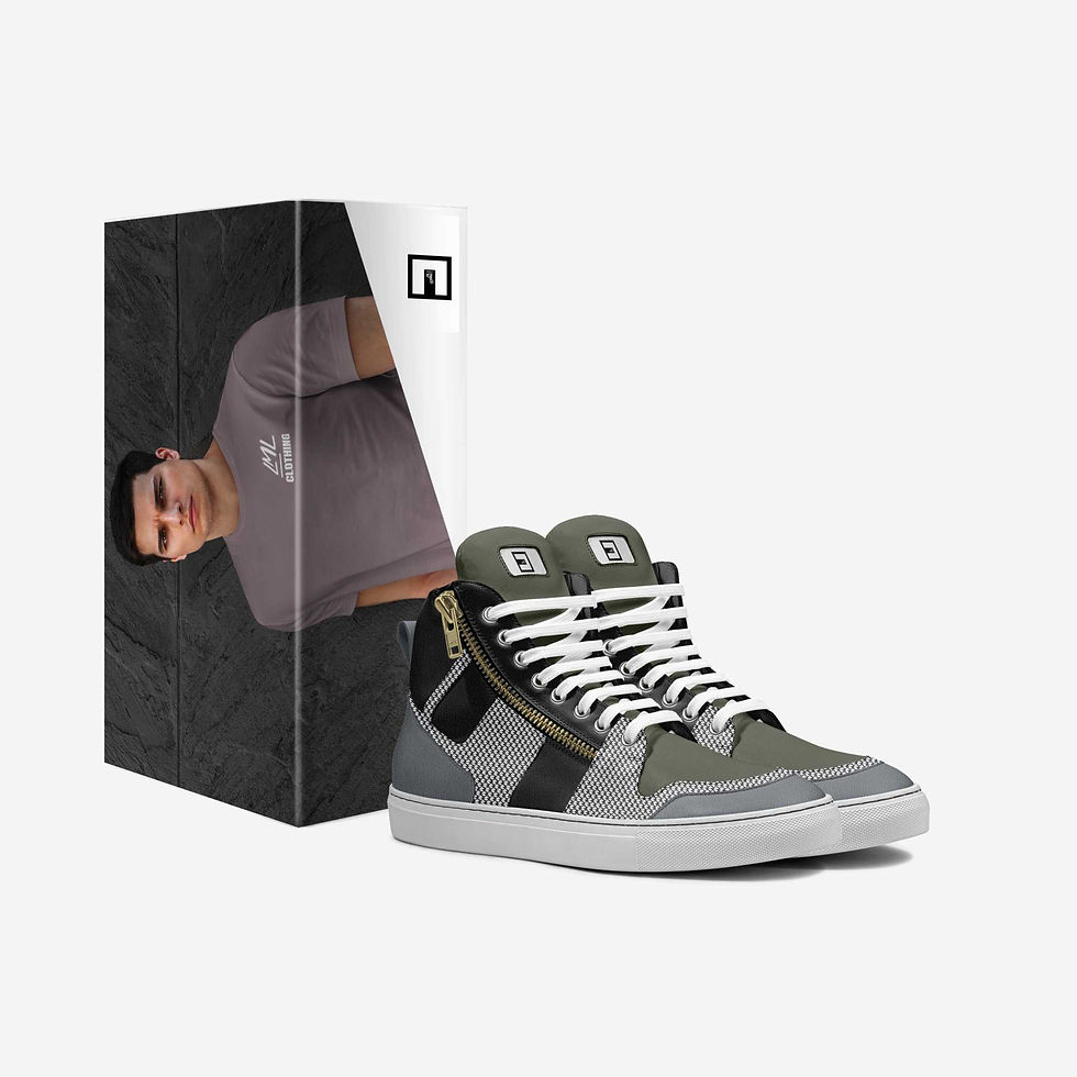 Thumbnail: LML Designer Footwear ZIPPER ANKLE SNEAKER