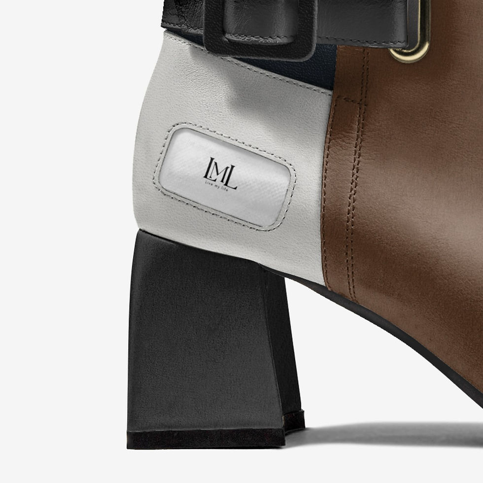 Thumbnail: LML Designer Footwear LUXE HEEL BELT HIGH TOP