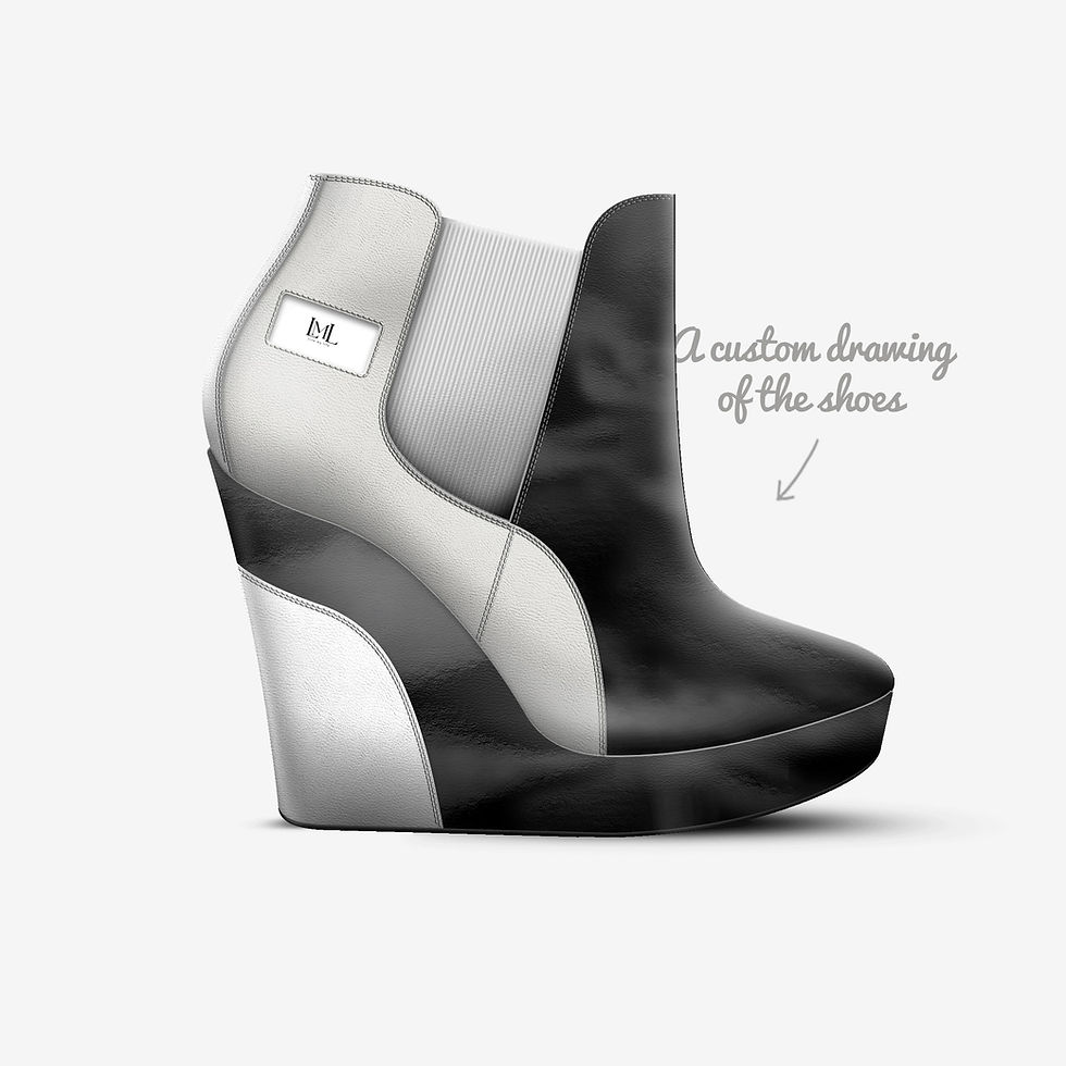 Thumbnail: LML Designer Footwear Women's Wedge Ankle Boot