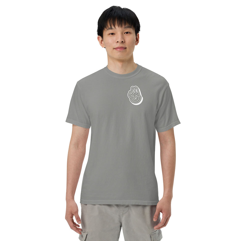 Thumbnail: Men’s garment-dyed LML Clothing heavyweight T-shirt