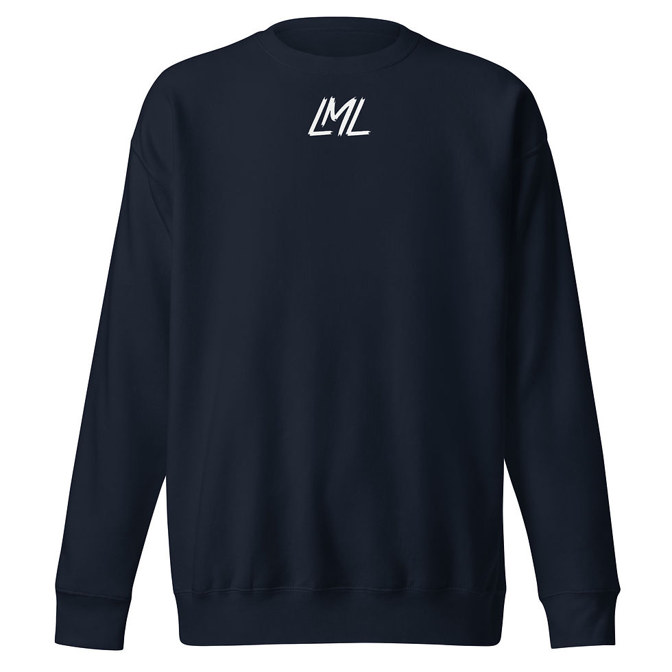 Thumbnail: Unisex Premium LML Clothing Live My Life Sweatshirt