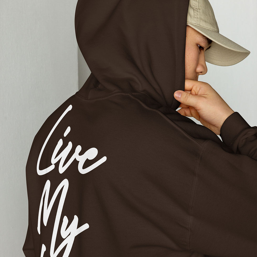Thumbnail: Unisex LML Clothing Live My Life Hoodie