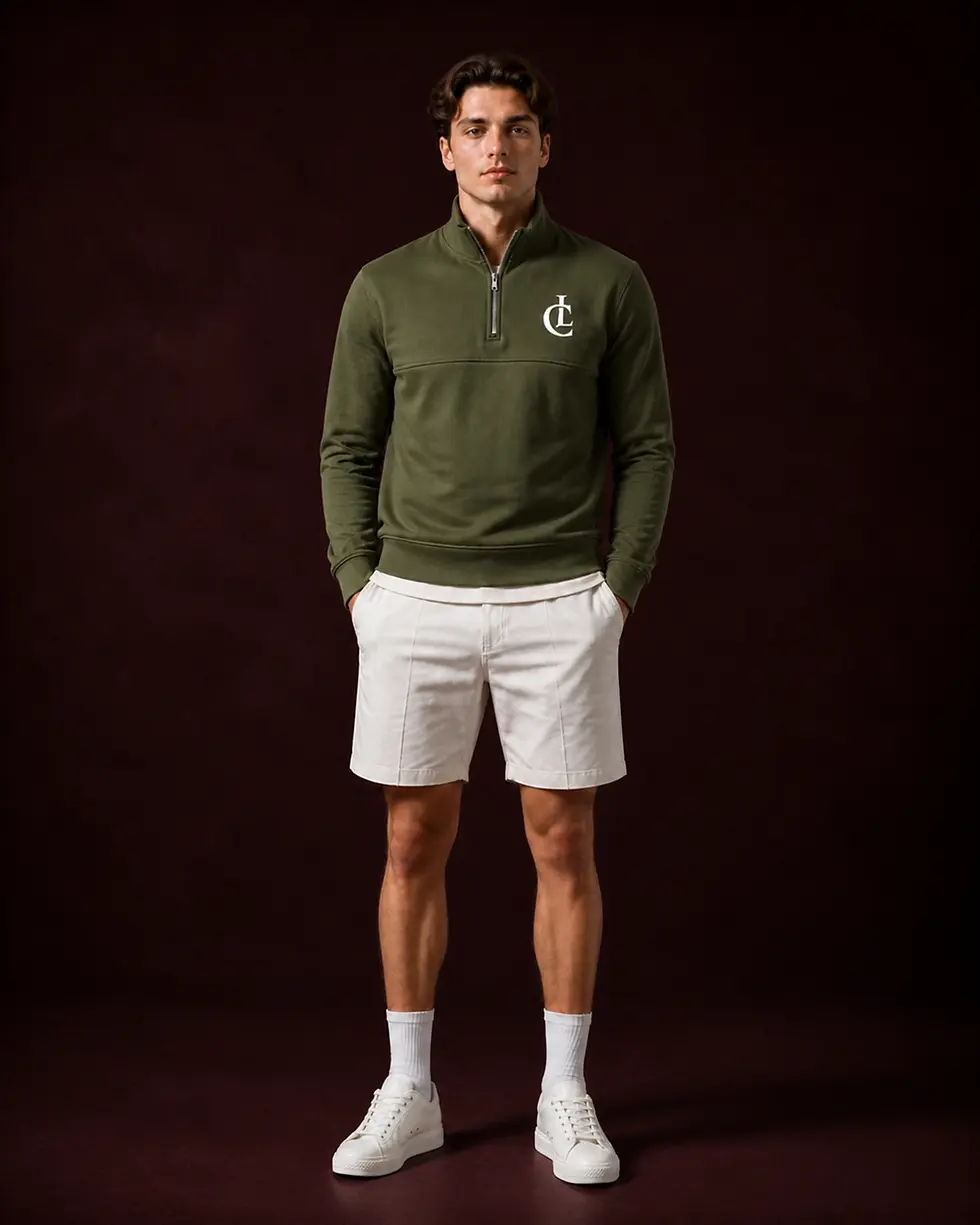 Thumbnail: LML Clothing Quarter Zip Sweatshirt