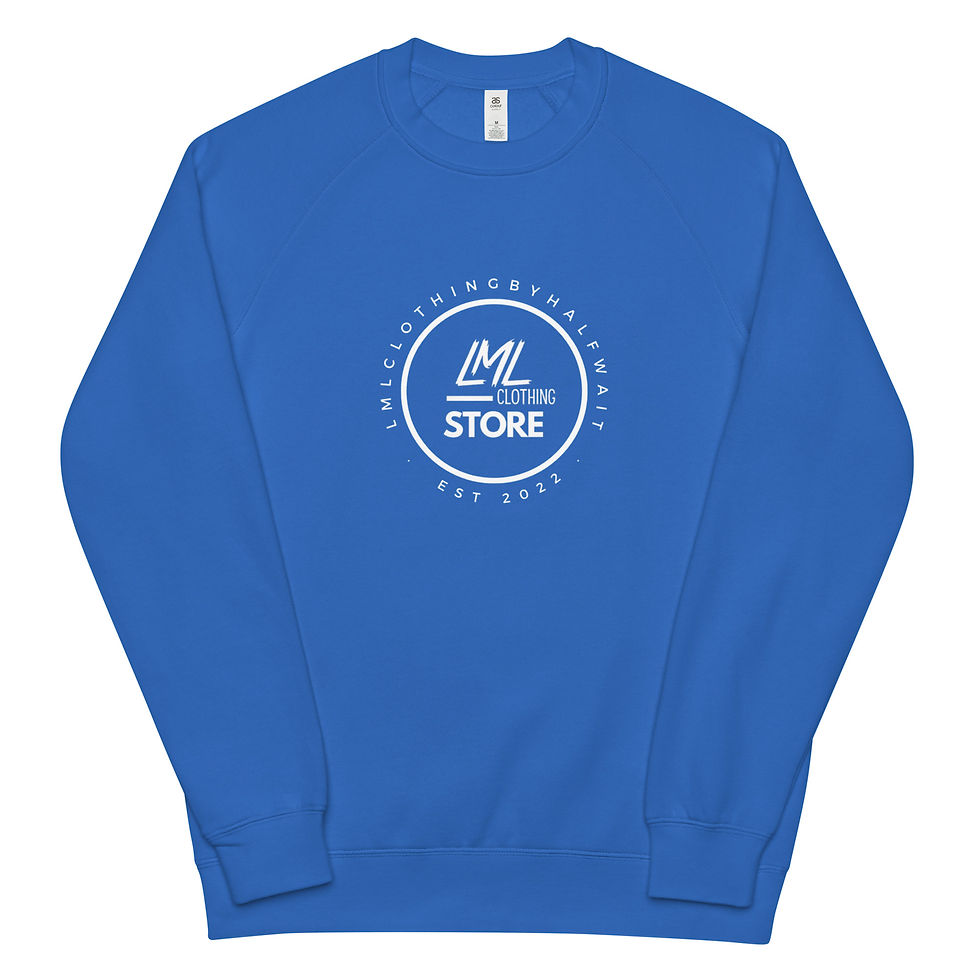 Thumbnail: Unisex LML Clothing Store Raglan Sweatshirt