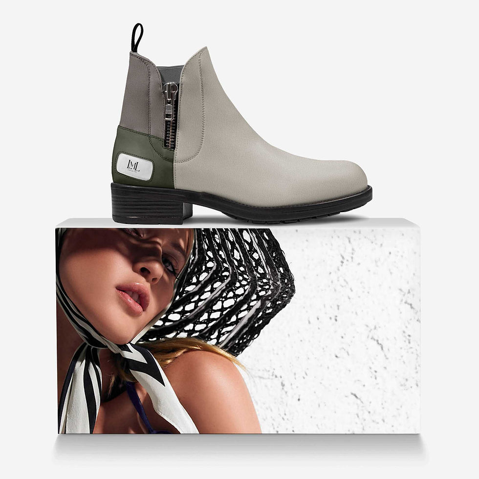 Thumbnail: LML Designer Footwear ZIPPER MID TOP BOOT