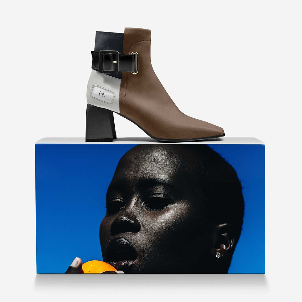 Thumbnail: LML Designer Footwear LUXE HEEL BELT HIGH TOP