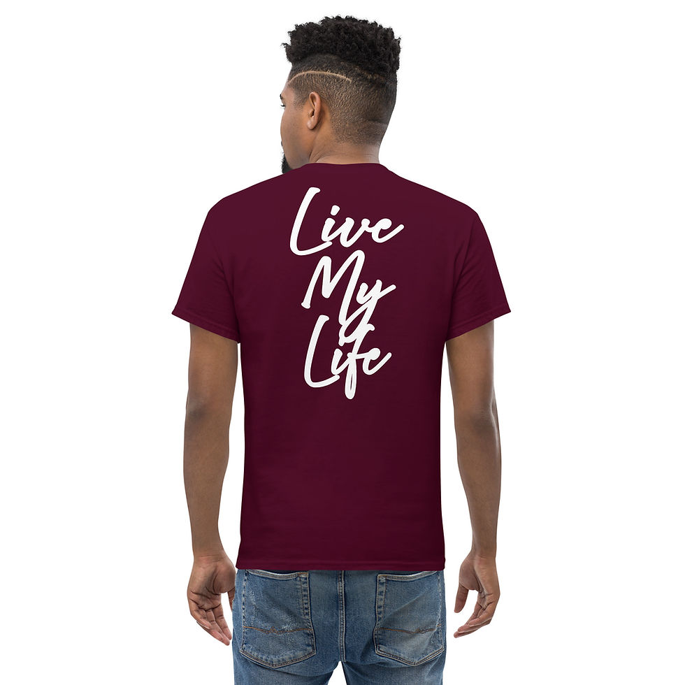 Thumbnail: Unisex LML Clothing Live My Life Classic Tee