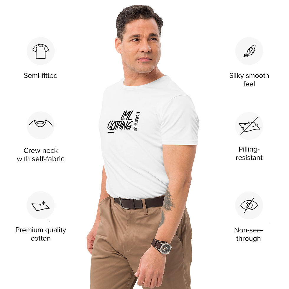 Thumbnail: Men's premium LML Clothing Cotton t-shirt