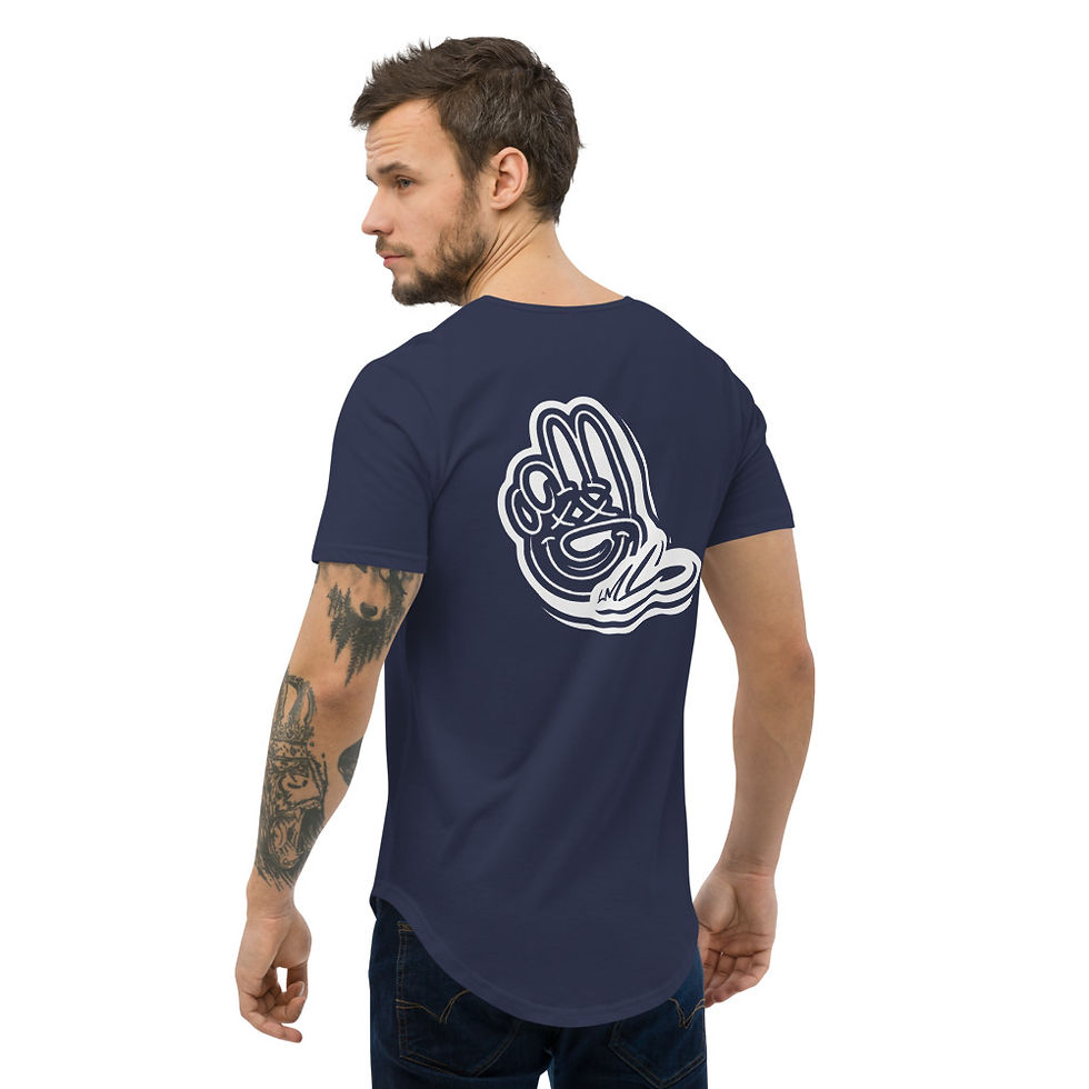 Thumbnail: Men's Curved Hem LML Clothing T-Shirt