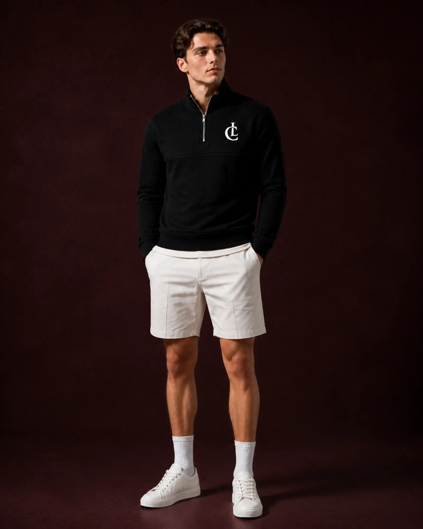 LML Clothing Quarter Zip Sweatshirt
