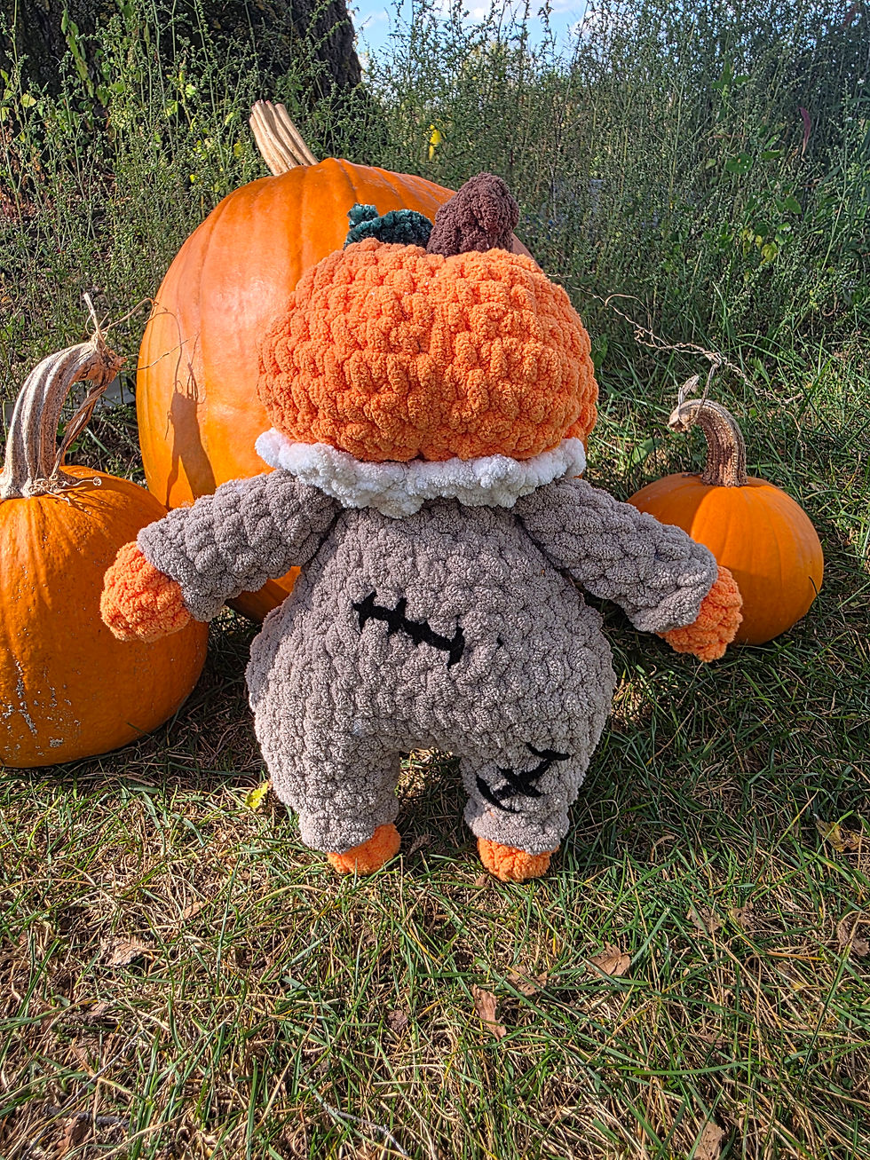 Thumbnail: Pumpkin Pal Crochet Plushies 