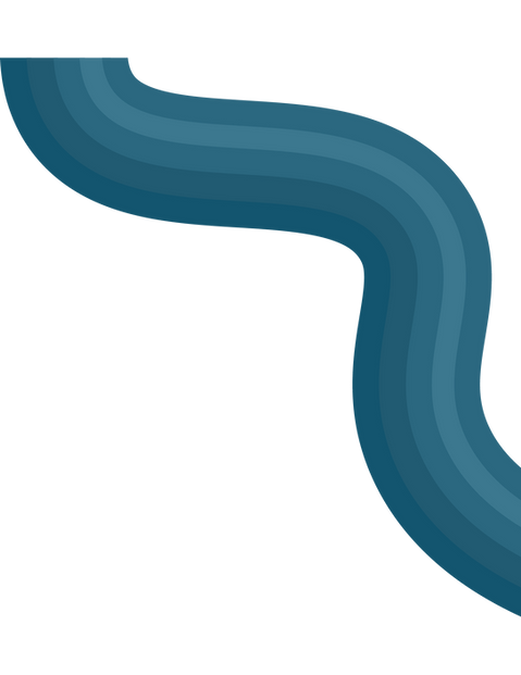 Graphic wavy lines