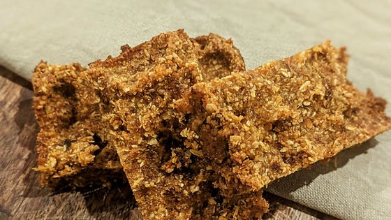 Carrot, Walnut & Date Bars