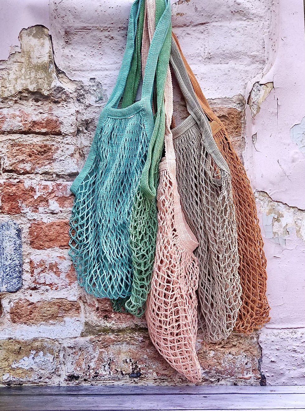 Thumbnail: Cotton Mesh Shop/Store Bags