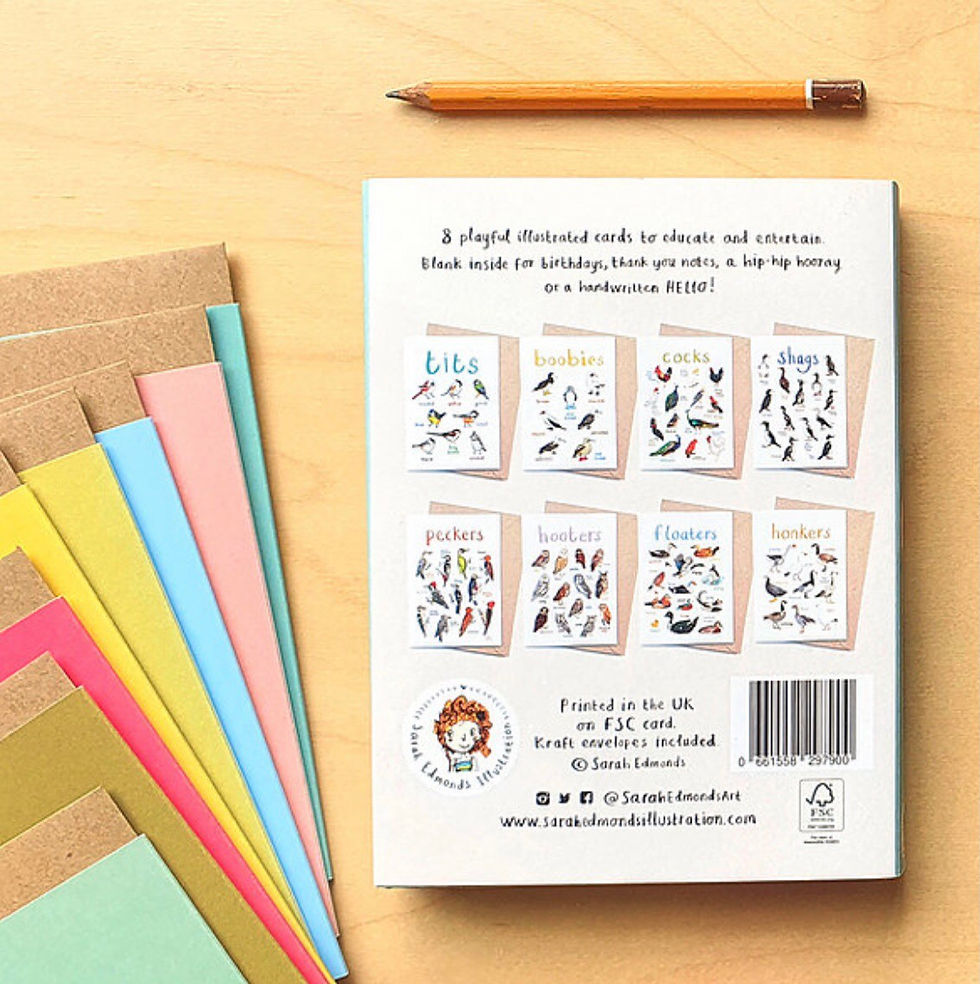 Thumbnail: Set 8 For The Pun Of It Note Cards